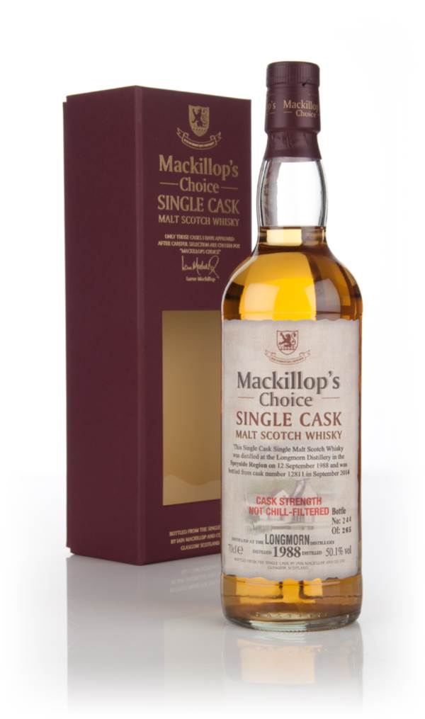 Longmorn 1988 (bottled 2014) (cask 12811) - Mackillop's Choice product image