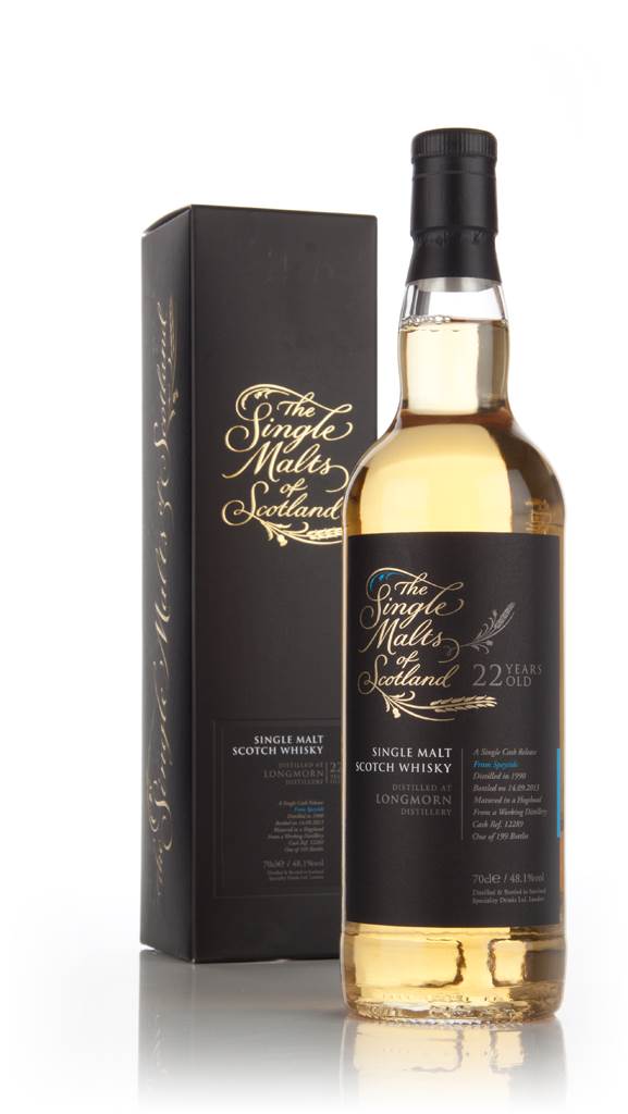 Longmorn 22 Year Old 1990 (cask 12289) - Single Malts of Scotland (Speciality Drinks) product image