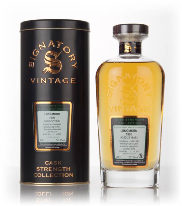 Longmorn 25 Year Old 1990 (cask 8579) - Cask Strength Collection (Signatory) product image