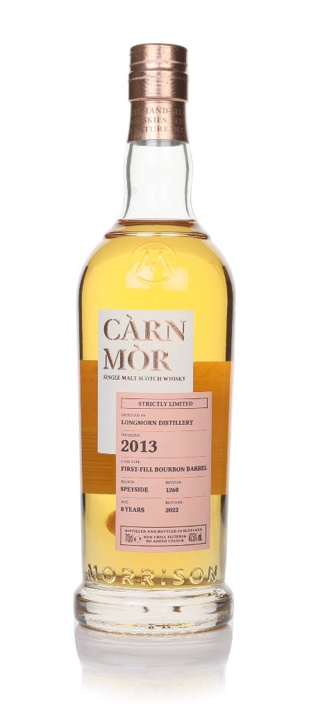 Longmorn 8 Year Old 2013 - Strictly Limited (Càrn Mòr) product image