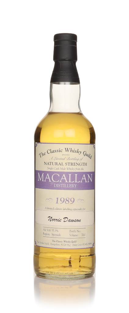Macallan 1989 Cask Strength - The Classic Whisky Guild product image
