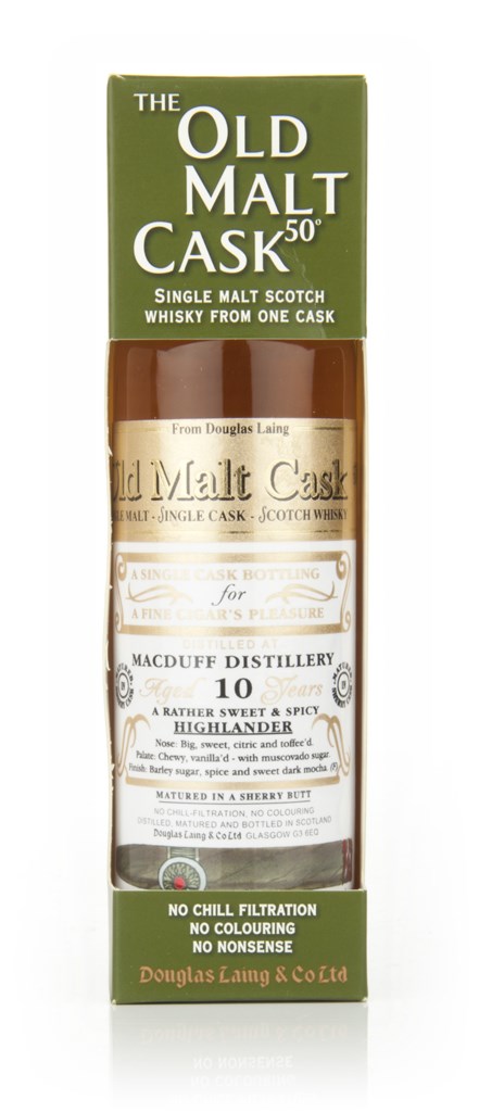 Macduff 10 Year Old 2000 Cigar Malt - Old Malt Cask (Douglas Laing) 20cl