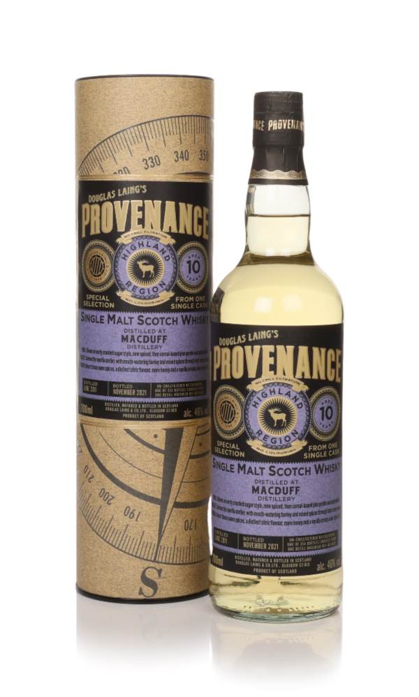 Macduff 10 Year Old 2011 (cask 15369) - Provenance (Douglas Laing) product image