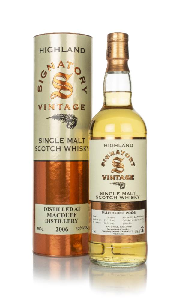 Macduff 14 Year Old 2006 (casks 102375 & 102376) - Signatory product image