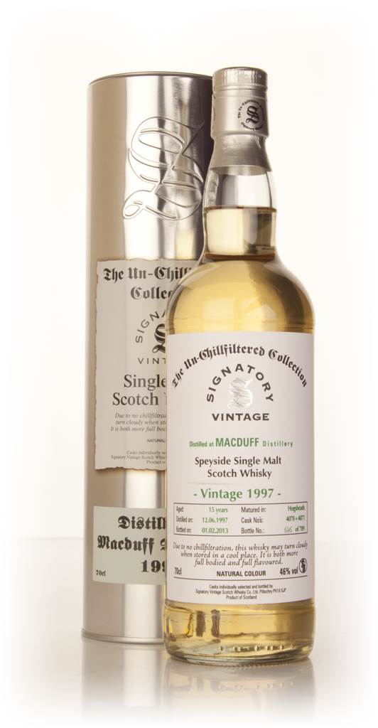 Macduff 15 Year Old 1997 (casks 4070+4071) - Un-Chillfiltered (Signatory) product image