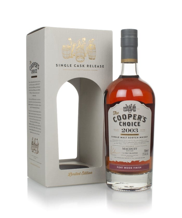 Macduff 16 Year Old 2003 (cask 1139) - The Cooper's Choice (The Vintage Malt Whisky Co.)