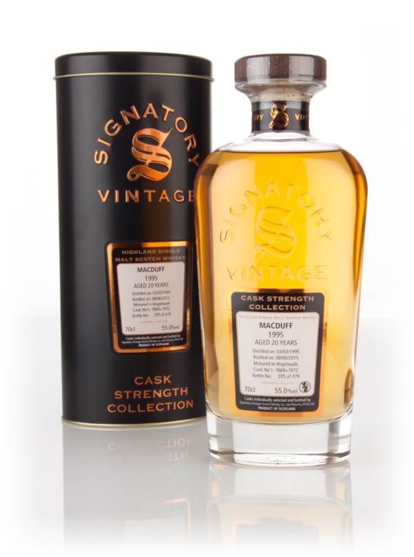 Macduff 20 Year Old 1995 (cask 7869 & 7872) - Cask Strength Collection (Signatory) product image