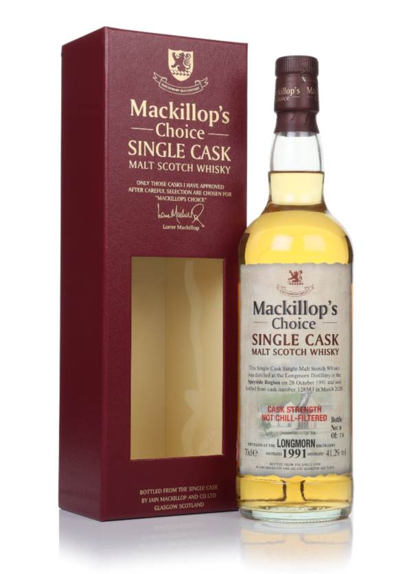 Longmorn 1991 (cask 128583) - Mackillop's Choice product image
