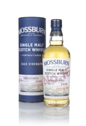 Mannochmore 10 Year Old 2008 - Cask Strength (Mossburn)