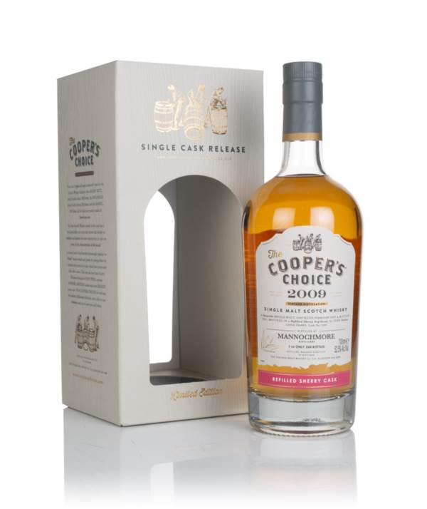 Mannochmore 12 Year Old 2009 (cask 1446) - The Cooper's Choice (The Vintage Malt Whisky Co.) product image