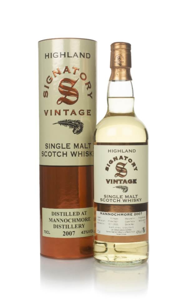 Mannochmore 13 Year Old 2007 (casks 6672 & 6673) - Signatory product image