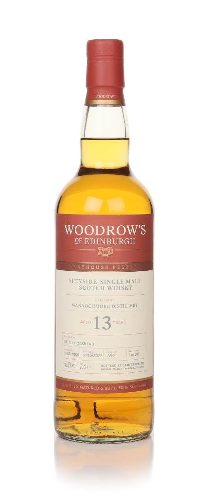 Mannochmore 13 Year Old 2009 (cask 1390) - Woodrow's of Edinburgh product image