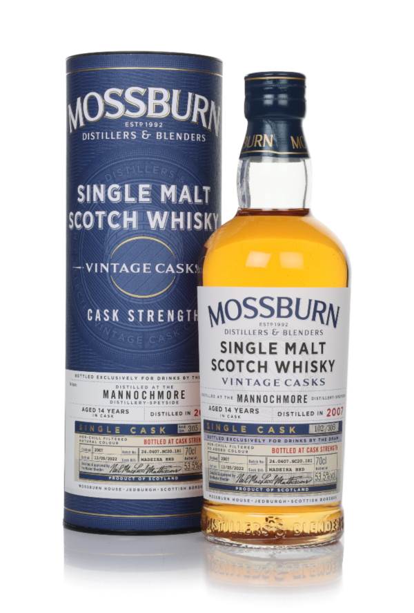 Mannochmore 14 Year Old 2007 (Mossburn) (Drinks by the Dram) product image