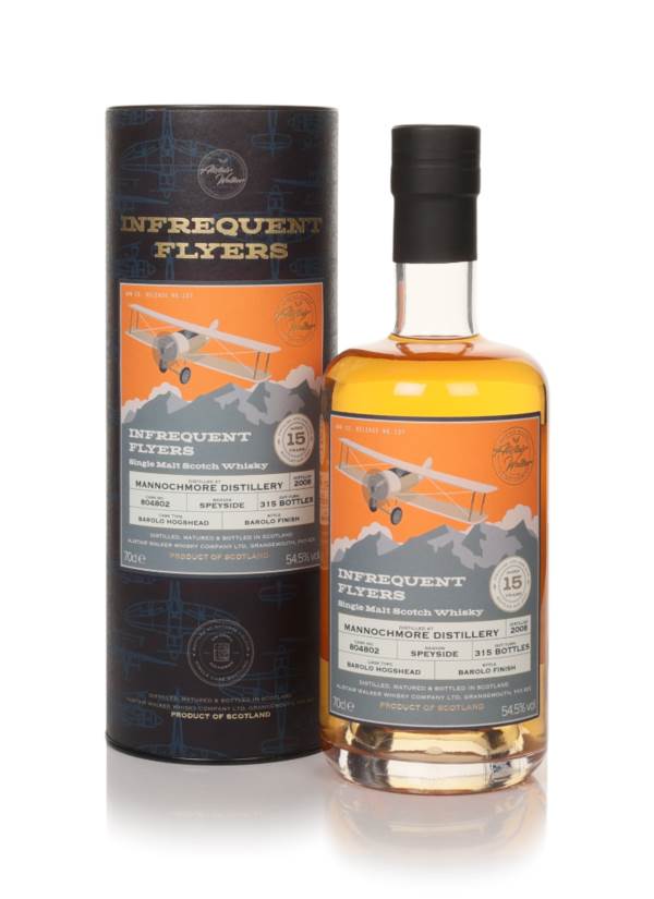 Mannochmore 15 Year Old 2008 (cask 804802) - Infrequent Flyers (Alistair Walker) product image