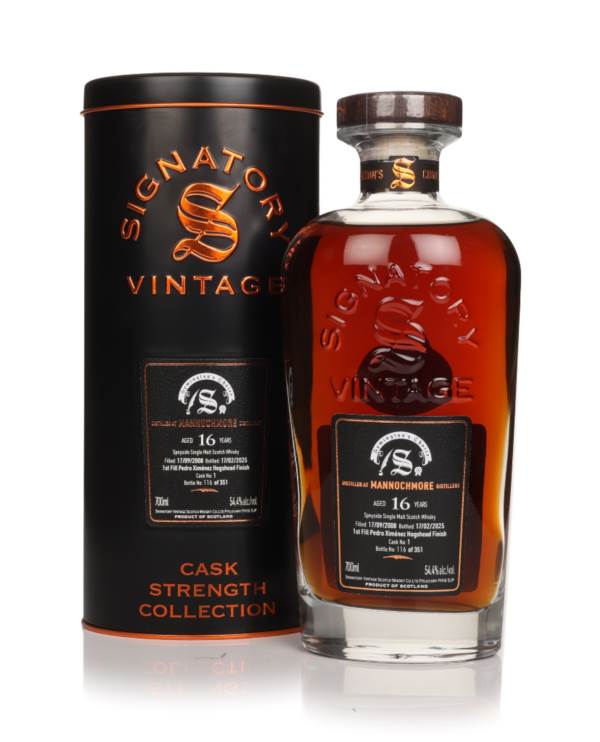 Mannochmore 16 Year Old 2008 (cask 1) - Cask Strength Collection (Signatory) product image