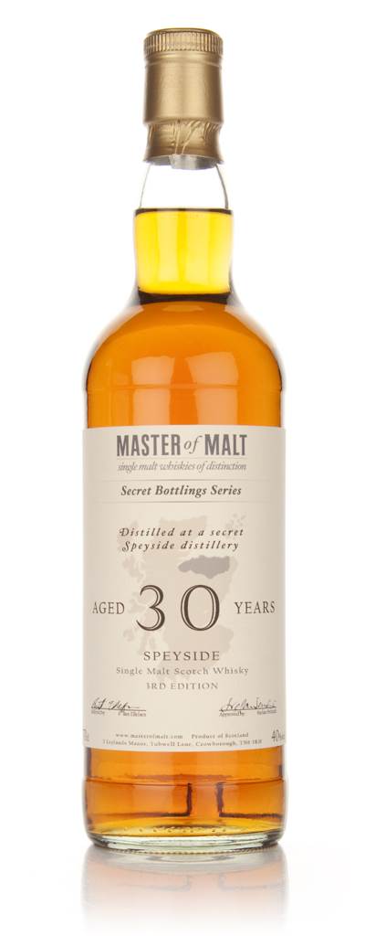 Master of Malt 30 Year Old Speyside (3rd Edition) product image