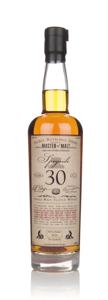 Master of Malt 30 Year Old Speyside (5th Edition) product image