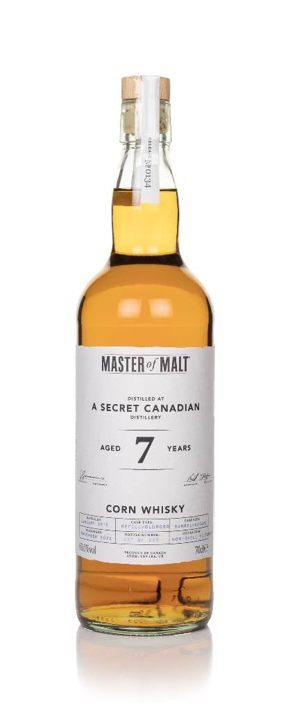 Secret Canadian Distillery 7 Year Old 2015 (Master of Malt) product image