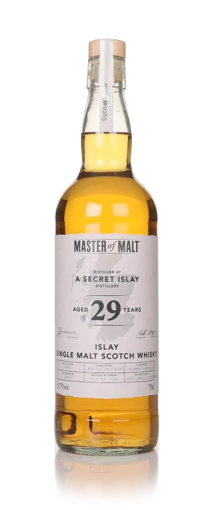 A Secret Islay Distillery 29 Year Old 1993 (Master of Malt) product image