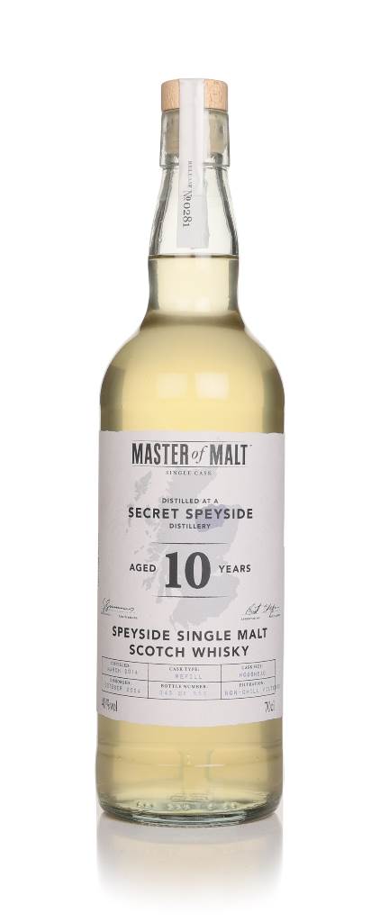 A Secret Speyside Distillery 10 Year Old 2014 Single Cask (Master of Malt) product image