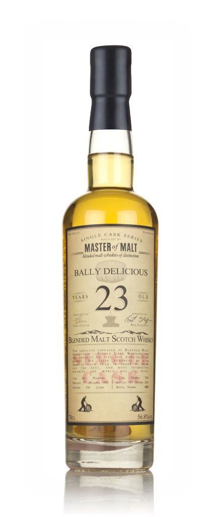 Bally Delicious 23 Year Old 1992 - Single Cask (Master of Malt)