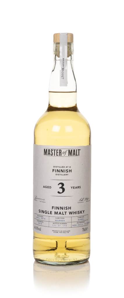 Finnish Single Malt 3 Year Old 2016 (Master of Malt) product image