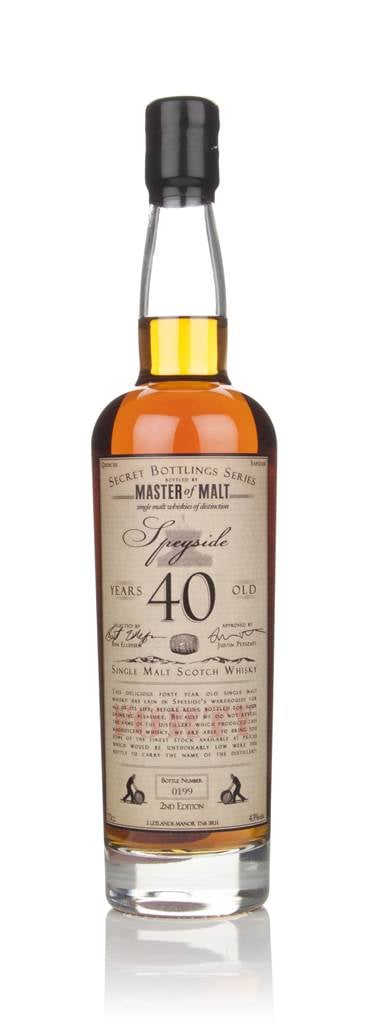 Master of Malt 40 Year Old Speyside (2nd Edition) product image