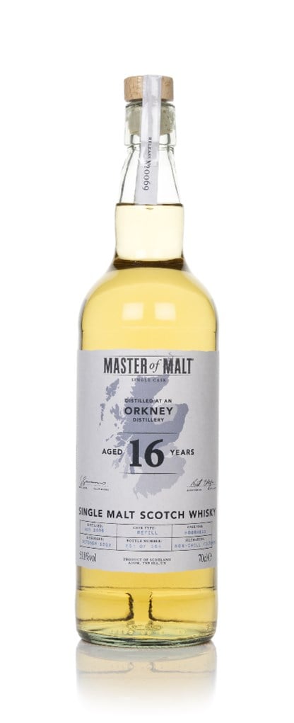 Orkney Distillery 16 Year Old 2006 Single Cask (Master of Malt)