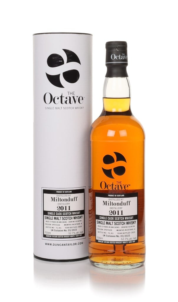 Miltonduff 12 Year Old 2011 (cask 8338794) - The Octave (Duncan Taylor)