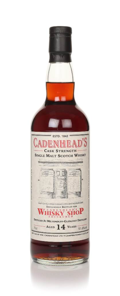 Miltonduff-Glenlivet 14 Year Old 2008 - Cadenhead's Whisky Shop Edinburgh Exclusive (WM Cadenhead) product image
