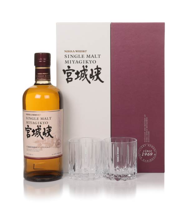 Miyagikyo Single Malt Gift Set with 2x Glasses product image