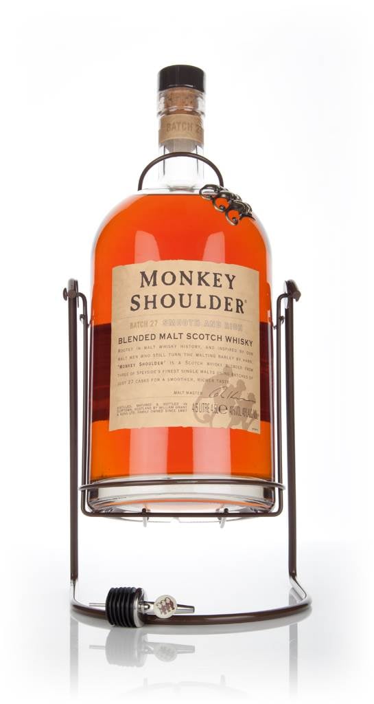 Monkey Shoulder Blended Malt Scotch Whisky - 'Gorilla' product image