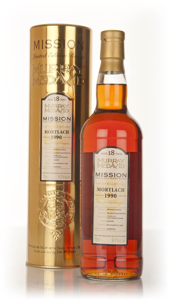 Mortlach 18 Year Old 1990 - Mission (Murray McDavid) product image