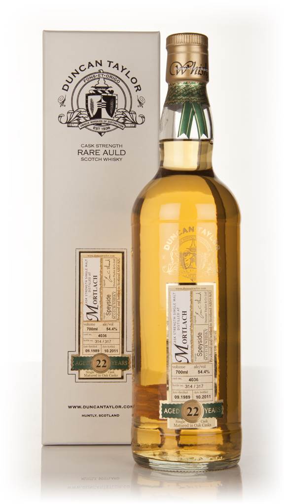 Mortlach 22 Year Old 1989 - Rare Auld (Duncan Taylor) product image