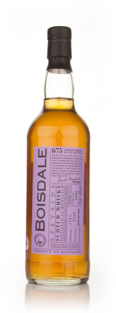 Boisdale 1991 Speyside (Berry Bros. & Rudd) product image