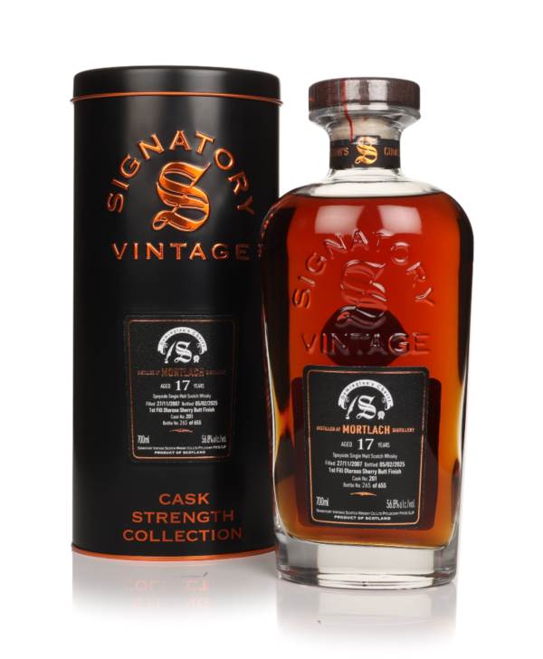Mortlach 17 Year Old 2007 (cask 203) - Cask Strength Collection (Signatory) product image