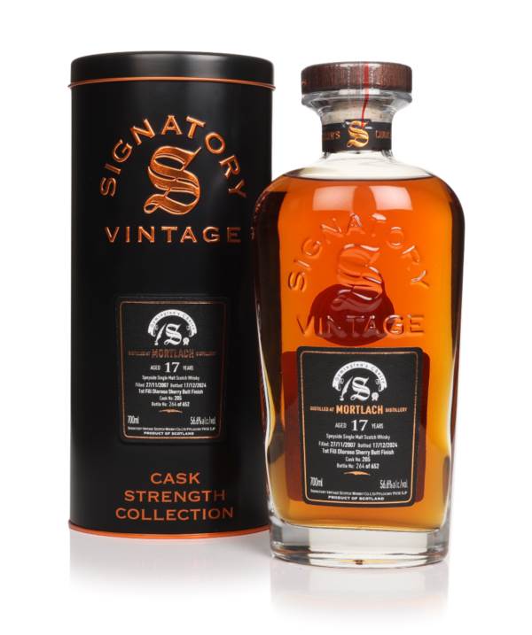 Mortlach 17 Year Old 2007 (cask 205) - Cask Strength Collection (Signatory) product image