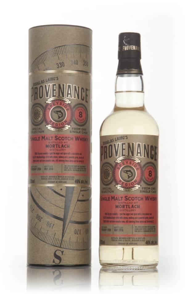 Mortlach 8 Year Old 2008 (cask 11257) - Provenance (Douglas Laing) product image