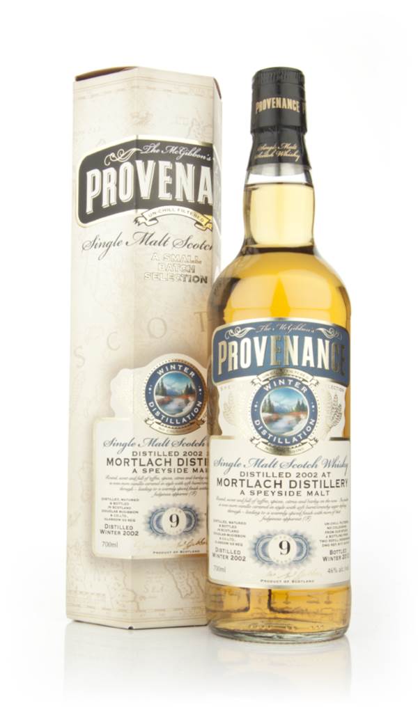 Mortlach 9 Year Old 2002 - Provenance (Douglas Laing) product image