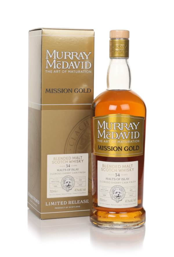 Malts of Islay 34 Year Old 1989 - Mission Gold (Murray McDavid) product image