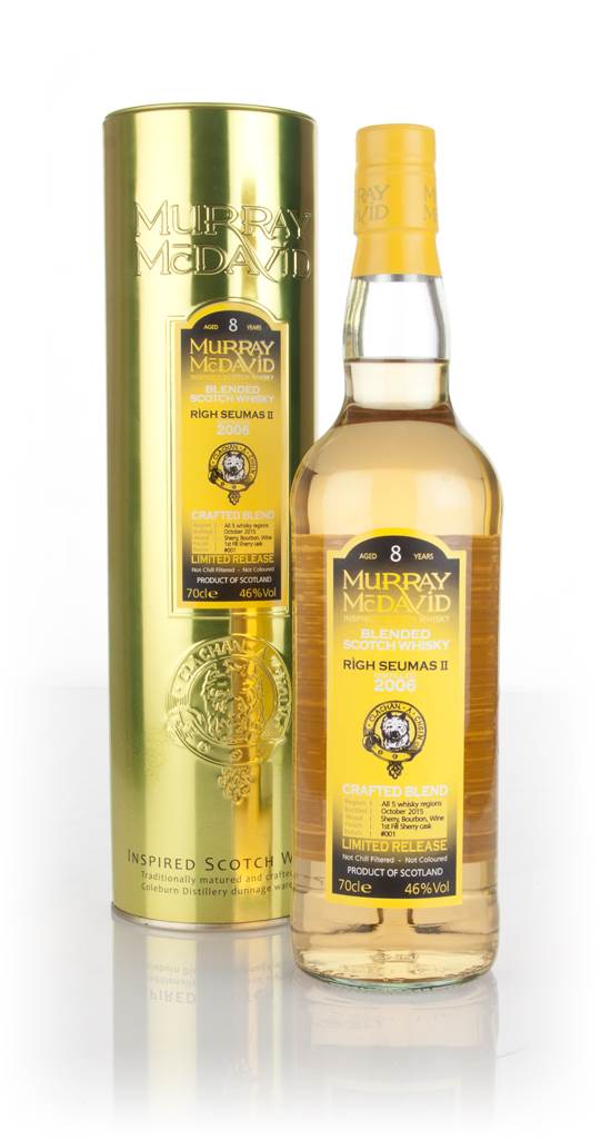 Rìgh Seumas II 8 Year Old 2006 - Crafted Blend (Murray McDavid) product image