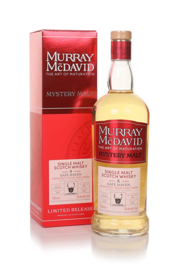 Safe Haven 8 Year Old 2014 Grapefruit Sour Cask Finish - Mystery Malt (Murray McDavid) product image