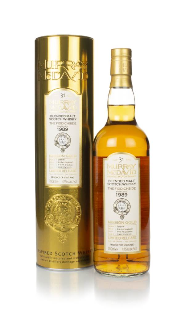 The Fiddichside 31 Year Old 1989 (casks 2008137 & 18129) - Mission Gold (Murray McDavid) product image