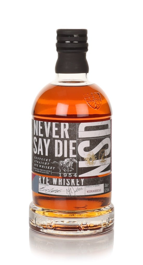 Never Say Die Rye Whiskey