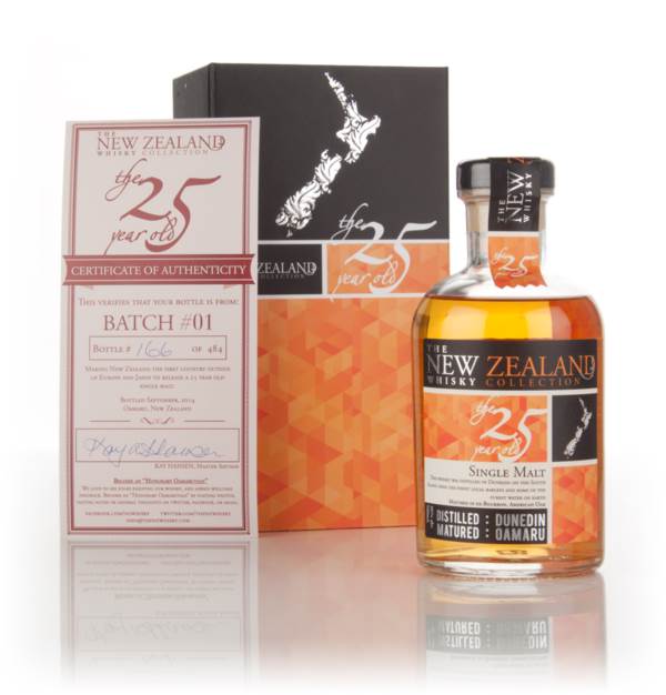 New Zealand Whisky Company 25 Year Old (bottled 2014) Batch #01 product image