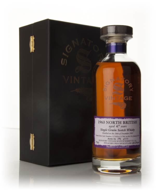 North British 47 Year Old 1963 - Rare And Very Old - Ibisco Decanter and Certificate Box (Signatory) product image