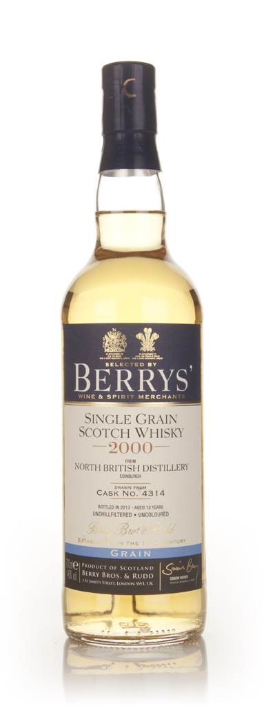 North British 12 Year Old 2000 (cask 4314) - (Berry Bros. & Rudd) product image