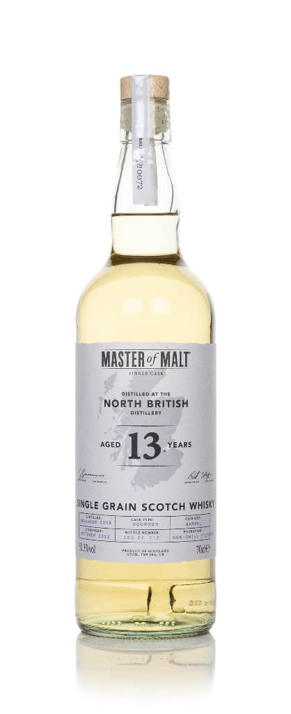 North British 13 Year Old 2008 Single Cask (Master of Malt) product image
