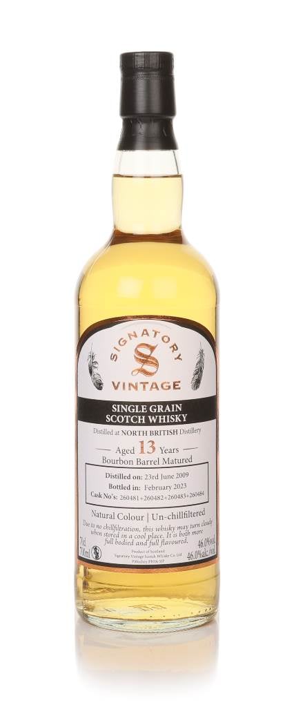 North British 13 Year Old 2009 (cask 260481, 260482 & 260484) (Signatory) product image
