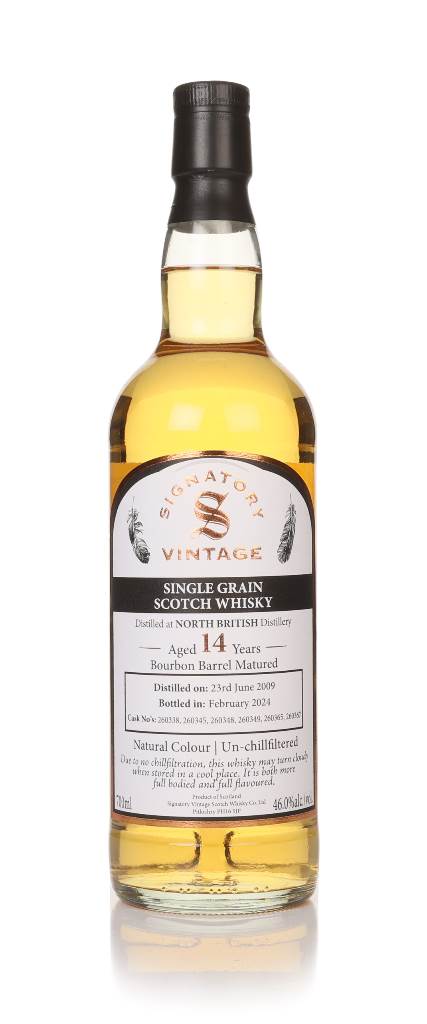 North British 14 Year Old 2009 (casks 260338, 260345, 260348, 260349, 260365 & 260367) (Signatory) product image